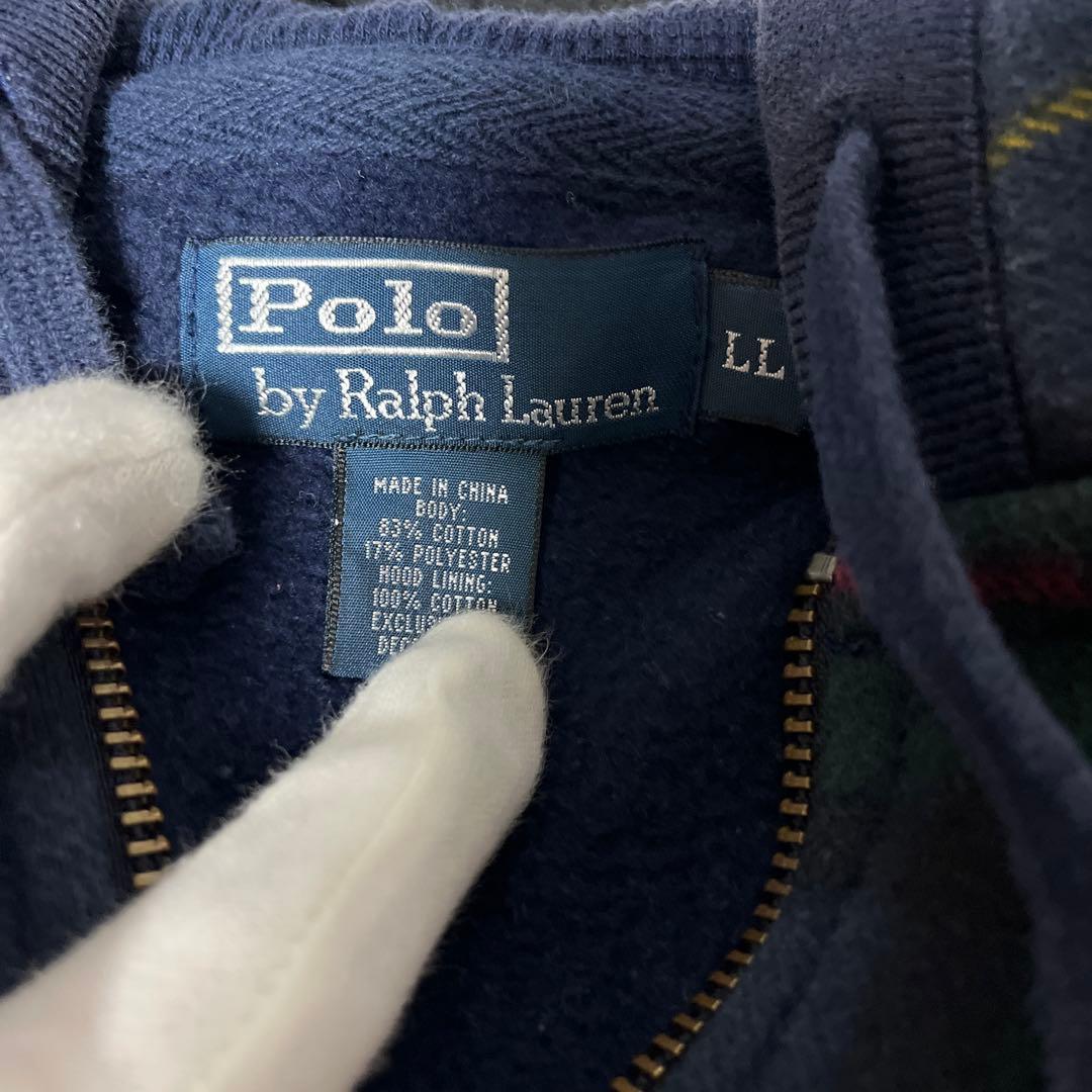 限定デザイン 90s POLO R.L. COジップアップパーカー XL602 - メルカリ