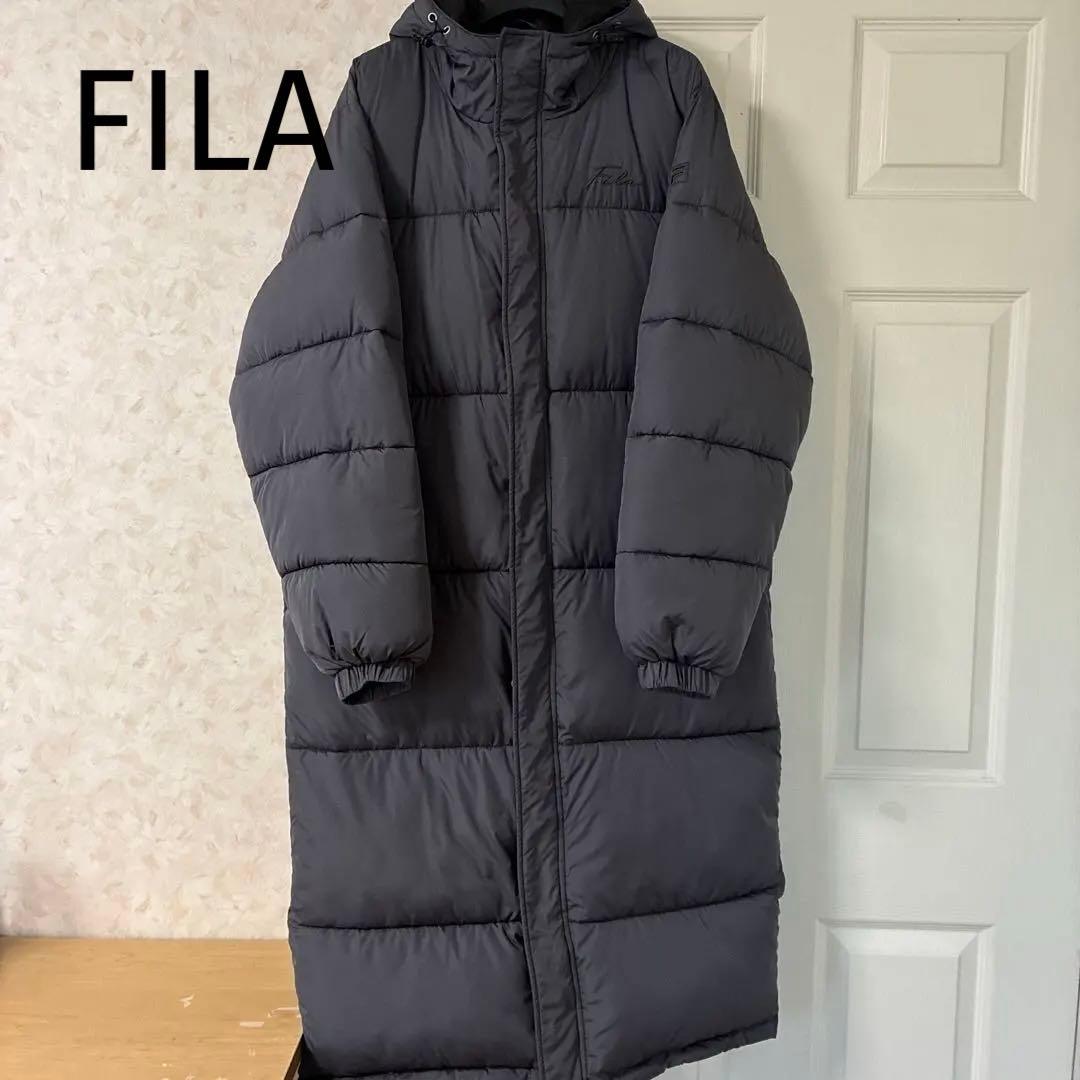 ロングダウンコート ベンチコート fh7938