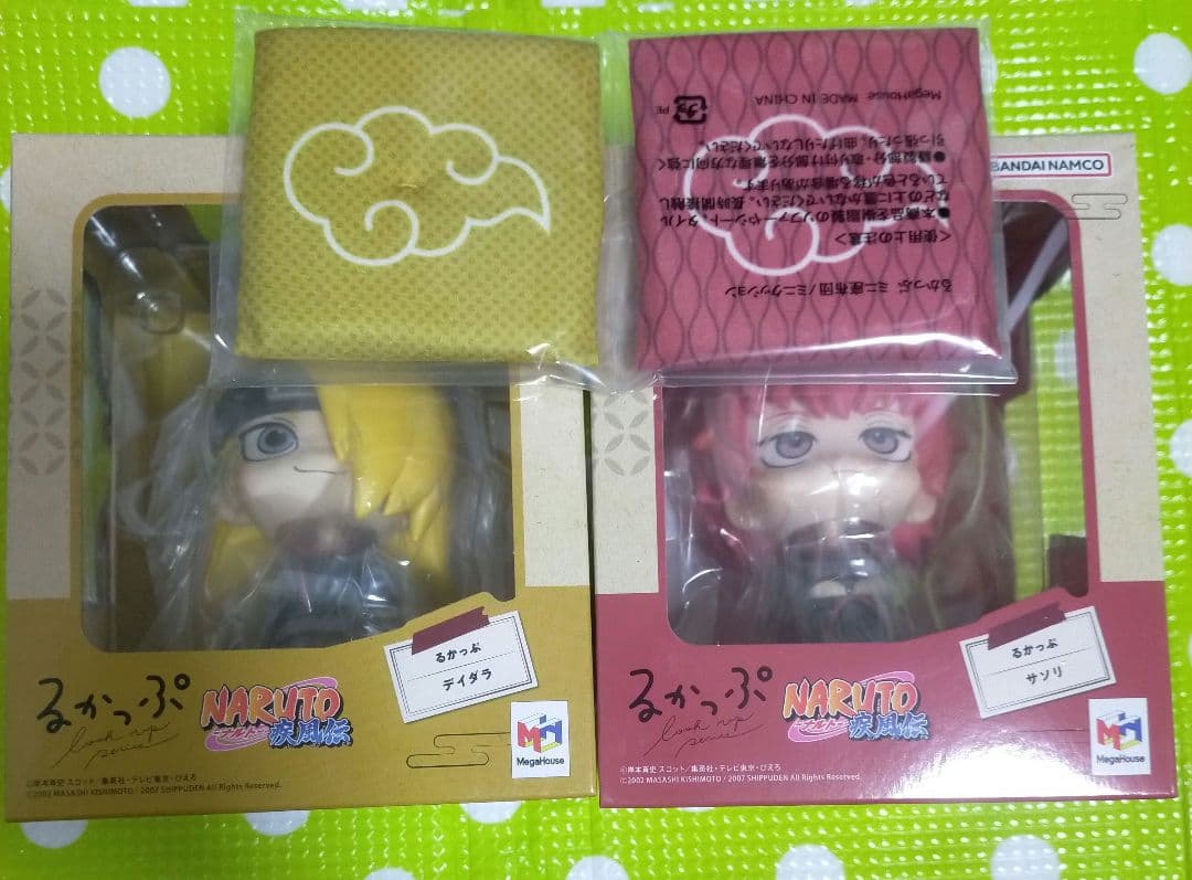 NARUTO 疾風伝 るかっぷ 　デイダラ　サソリ　購入特典