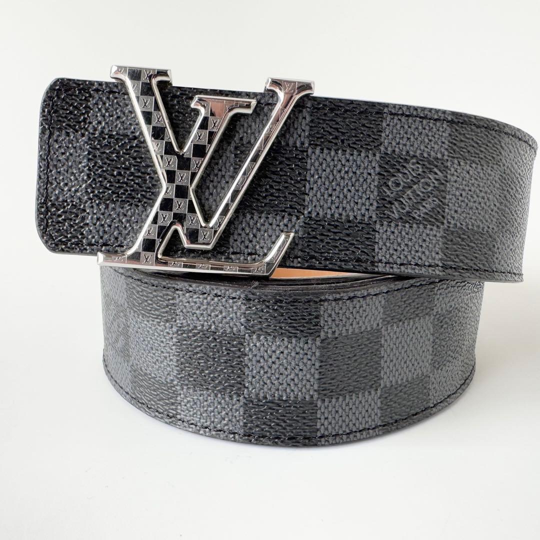 【美品】ルイヴィトン サンチュール イニシャル ダミエグラフィット LV