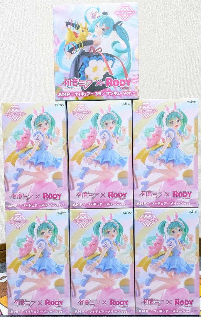 【未開封】初音ミク×Rody AMP＋ フィギュア まとめ売り7個