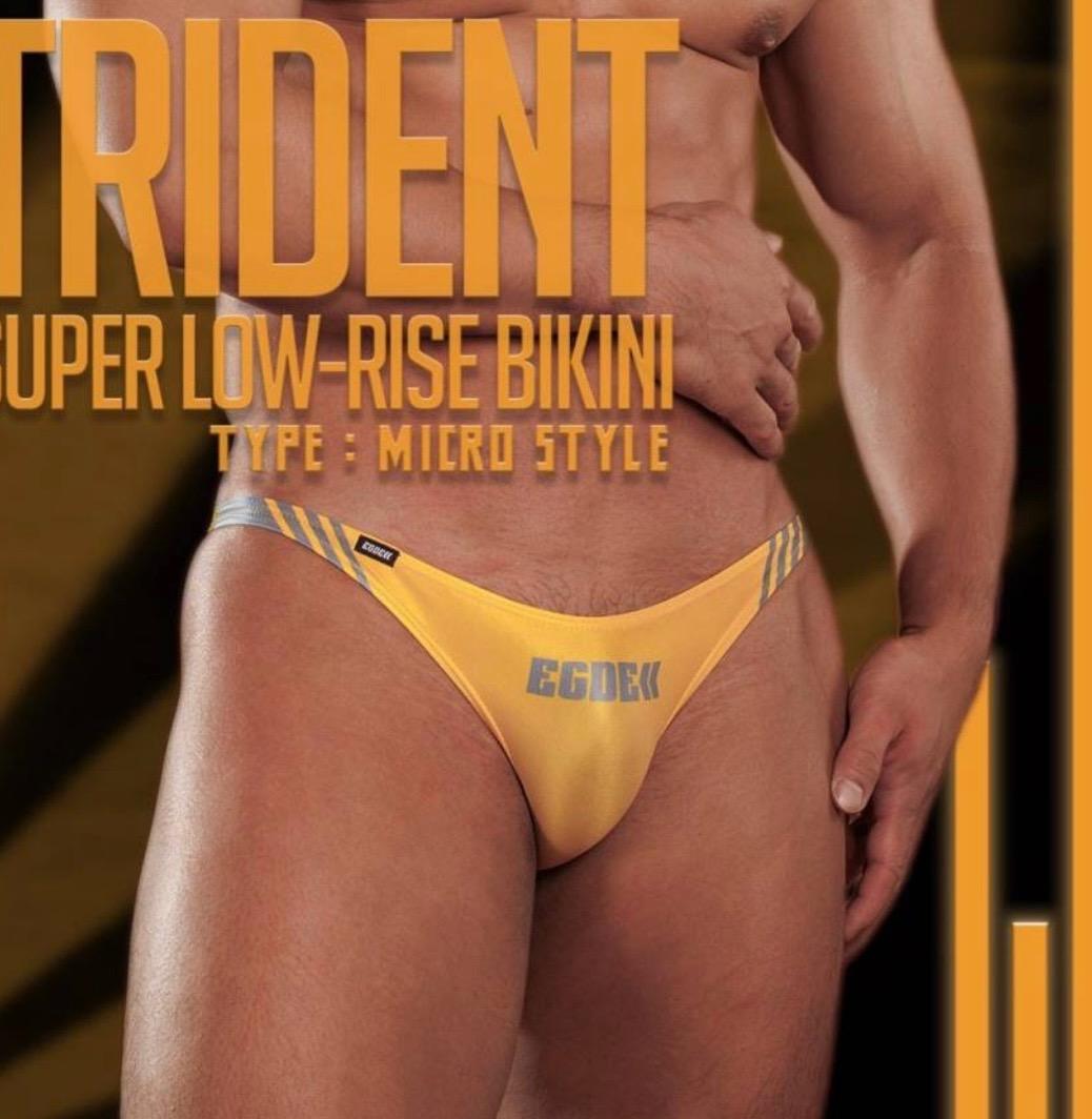 3517 EGDE TRIDENT スーパーローライズビキニ イエロー XXL - メルカリ