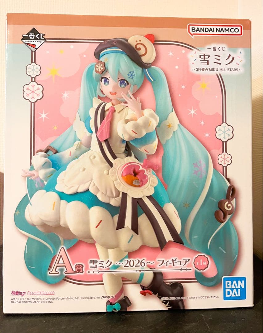 一番くじ　雪ミク 2026 フィギュア　A常