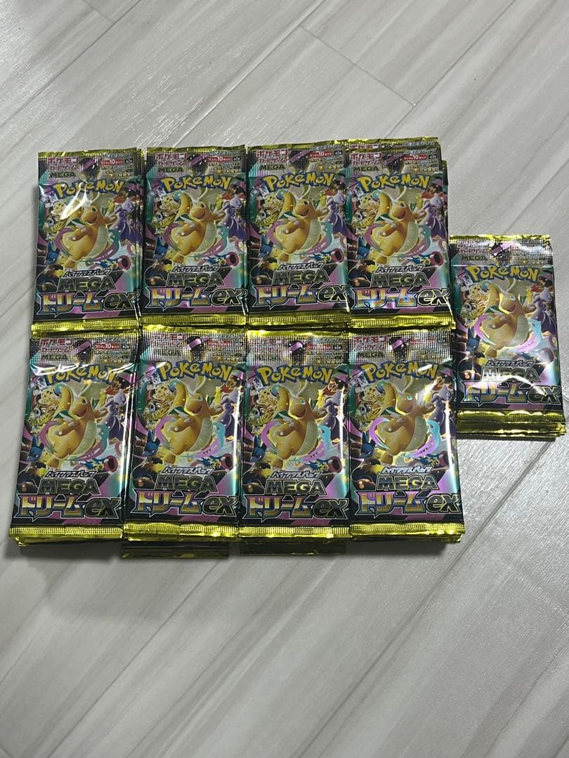 ポケモンカード　メガドリームex 未開封85パック　サーチ済み