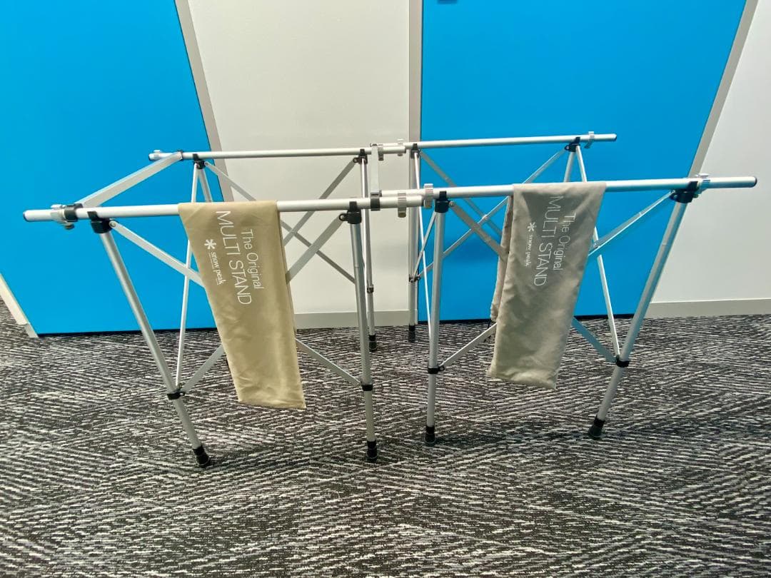 スノーピーク 【廃盤品】 マルチスタンド(ブリッジ付き)➕マルチスタンド