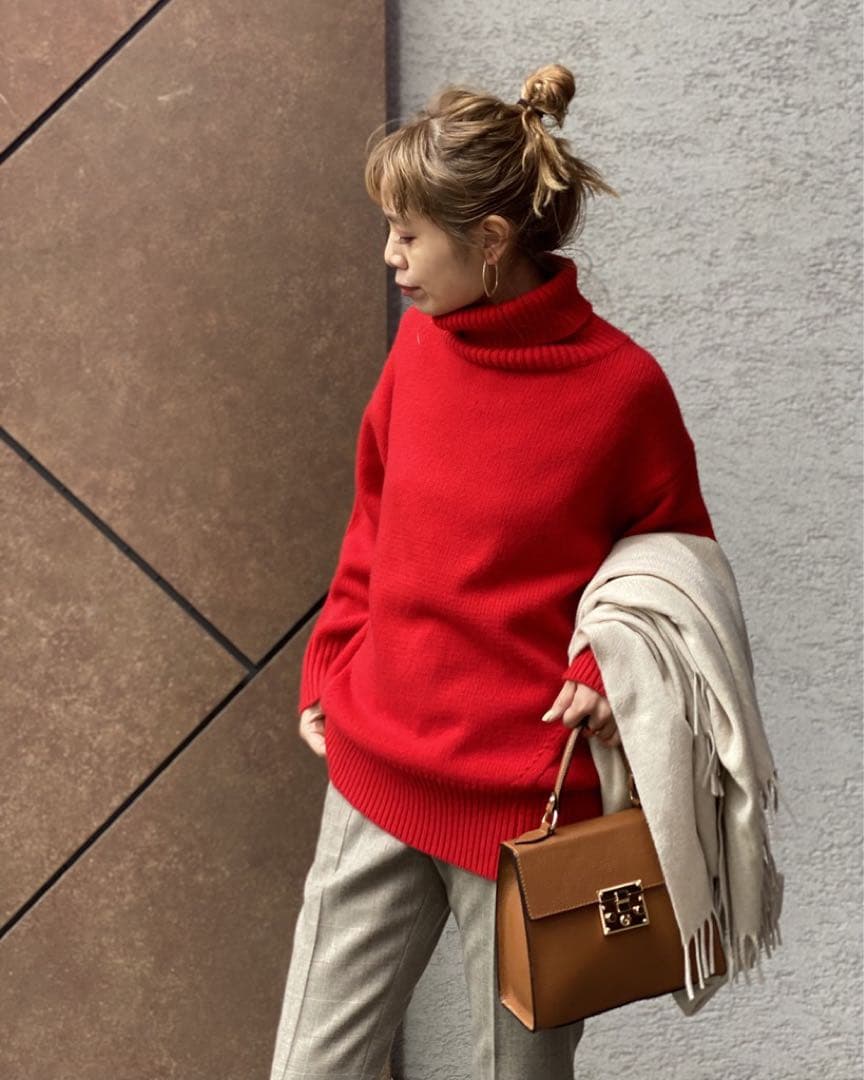 ファインメリノタートルプルオーバー