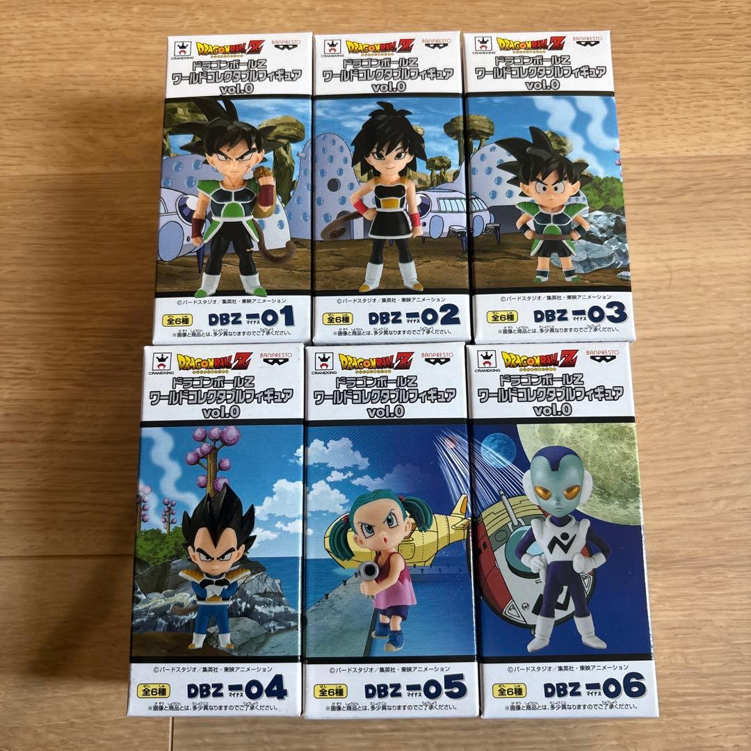 ドラゴンボールＺ　ワールドコレクタブルフィギュアvol.0 全6種