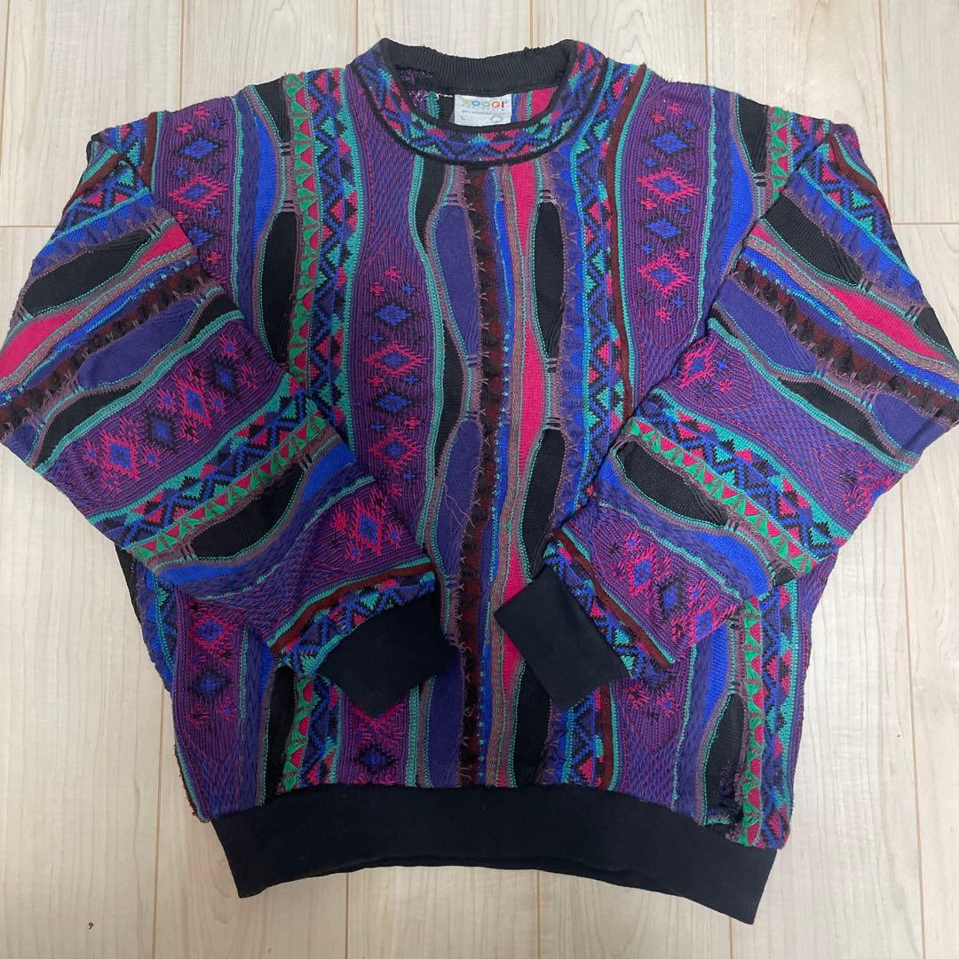 激レア 80s 90s COOGI クージー 3Dニット オーストラリア製 - メルカリ