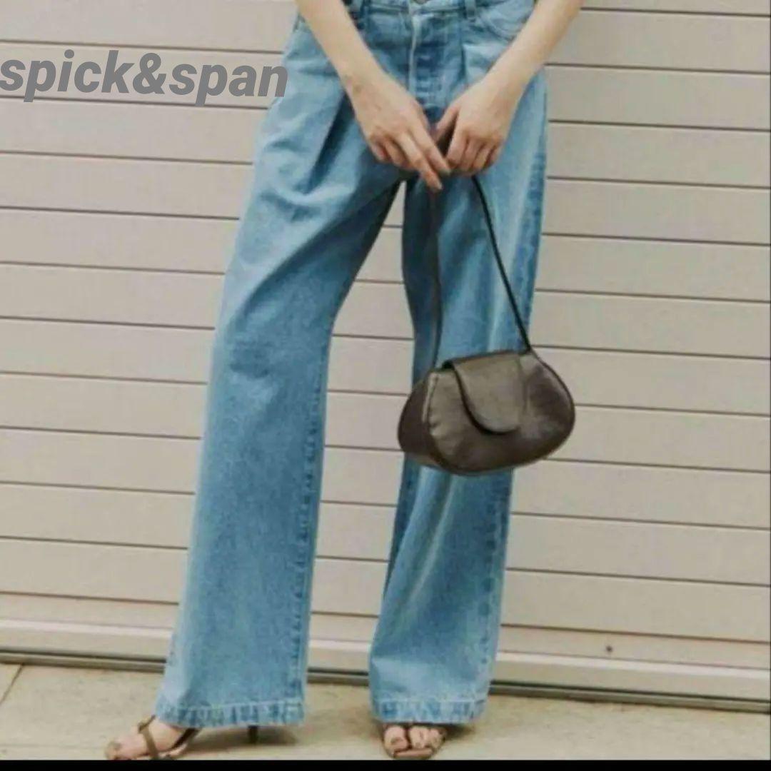 spick&span デニムパンツ 5 1/2 LOOSE-LINE DENIM - メルカリ