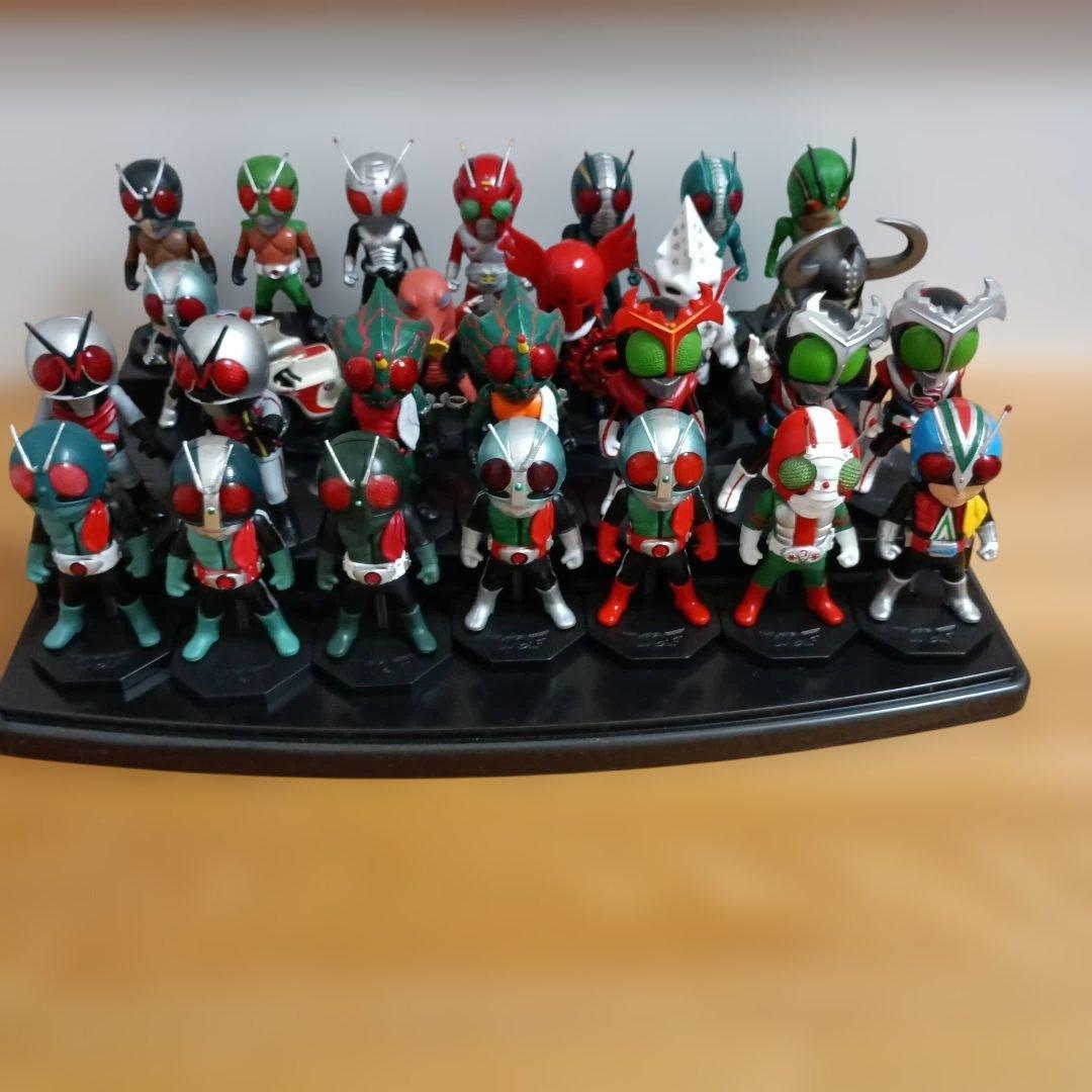 希少！　絶版！　仮面ライダー　ワーコレ　27体　昭和ライダー・ネオライダー・怪人 希少！ 絶版！ 仮面ライダー ワーコレ 27体 昭和ライダー・ネオ