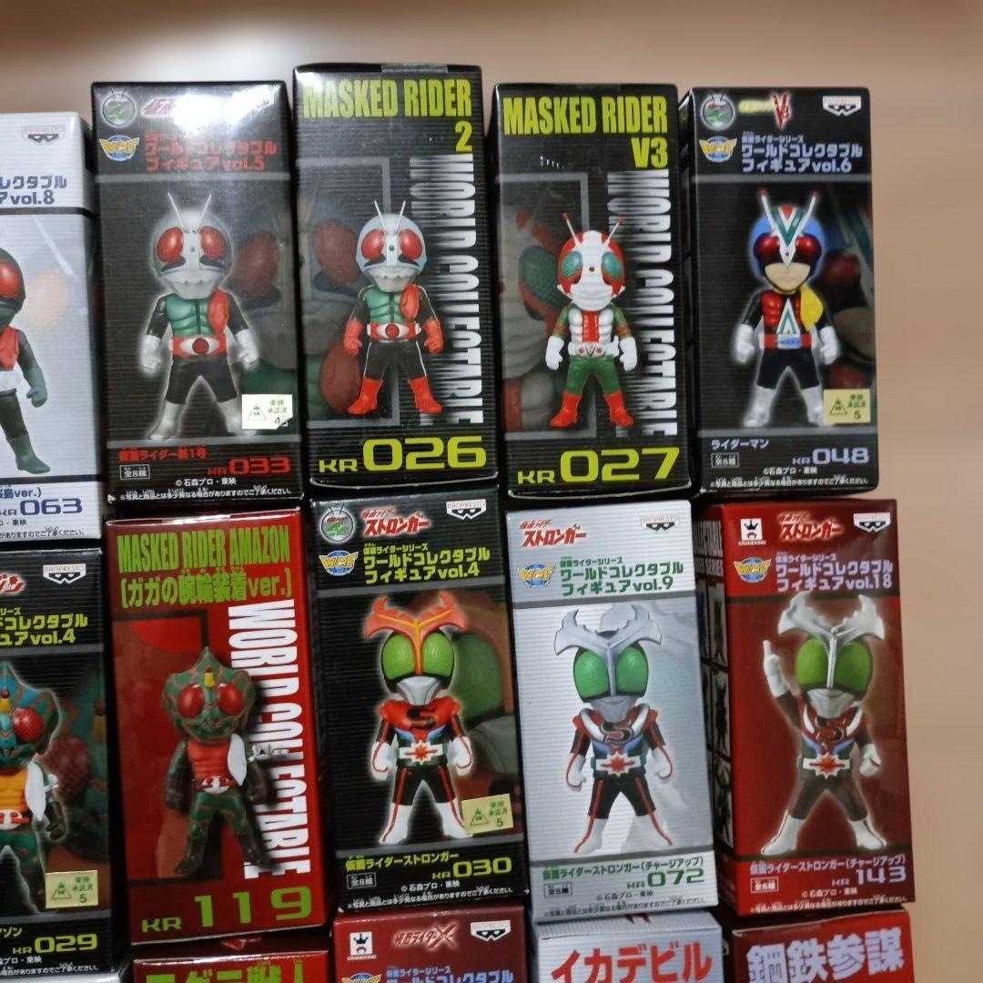 希少！ 絶版！ 仮面ライダー ワーコレ 27体 昭和ライダー・ネオ
