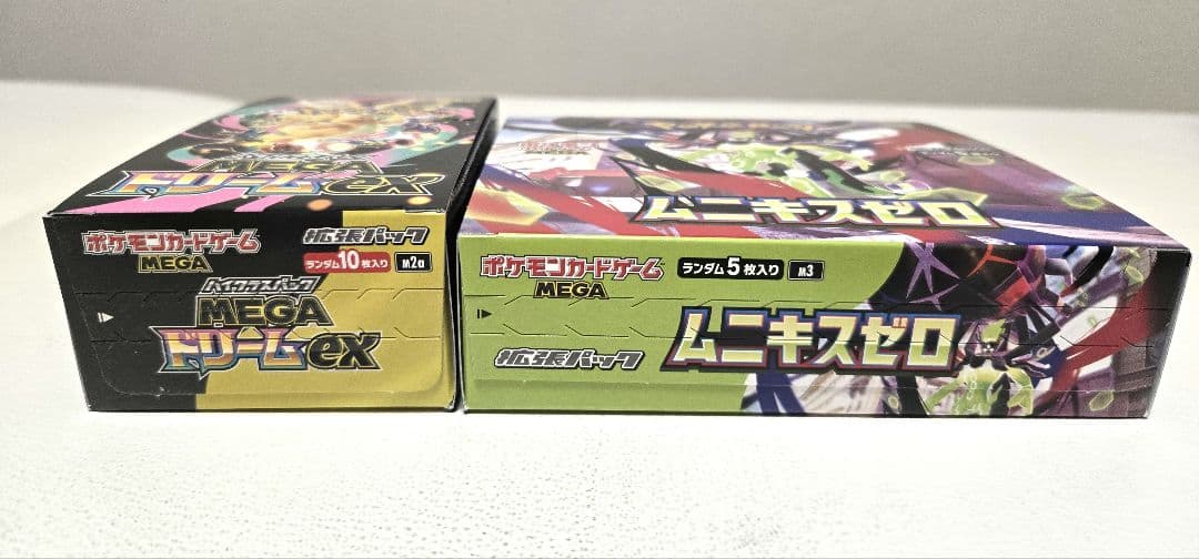 ポケモンカード ・megaドリームex ・ムニキスゼロ ボックス ペリペリ