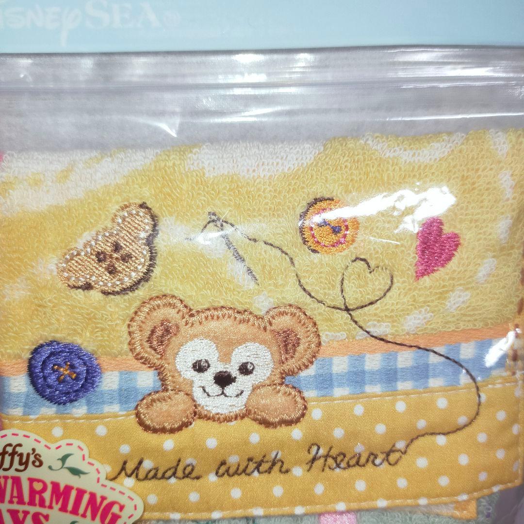 新品】ダッフィーフレンズ ハートウォーミング タオルハンカチ