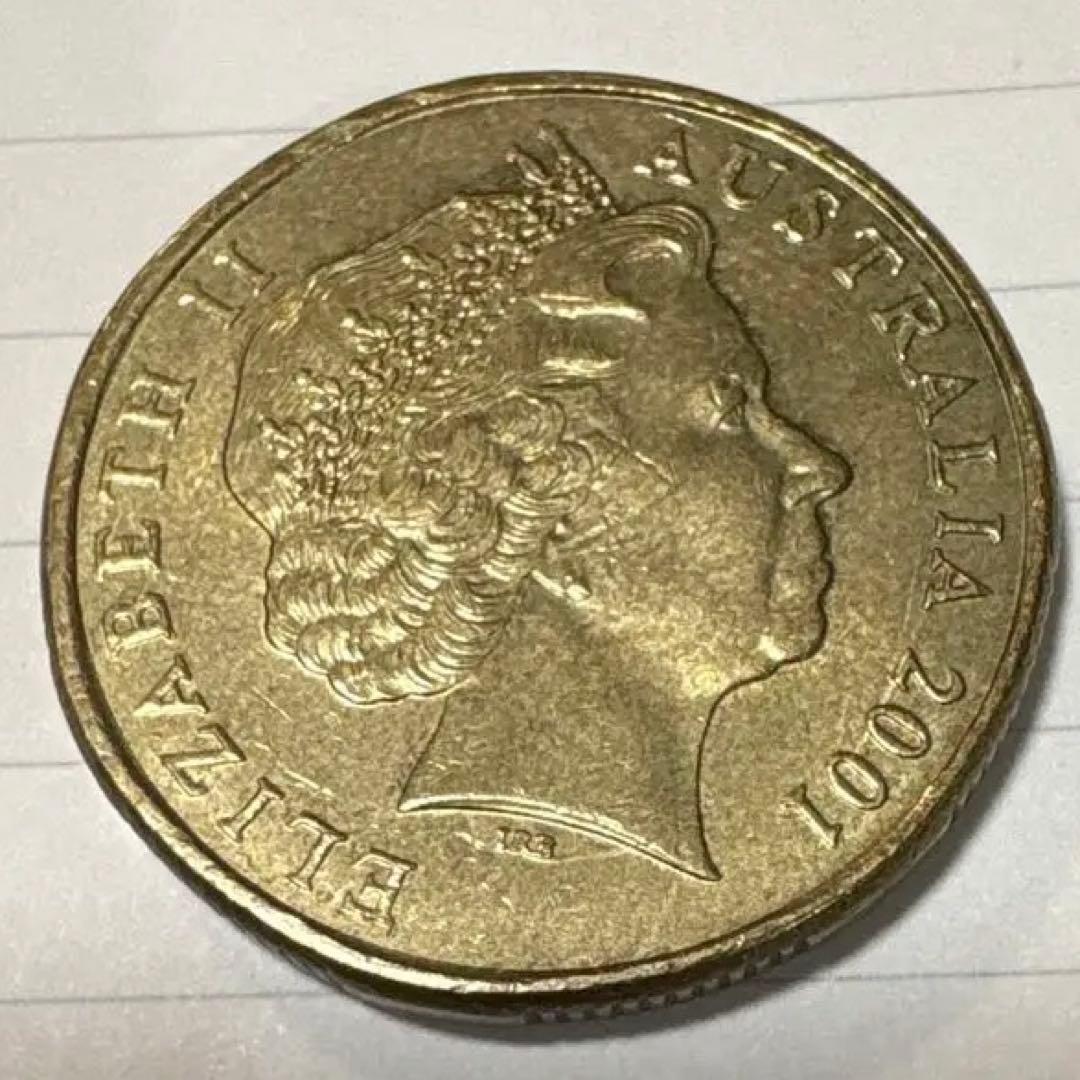 オーストラリア 1ドル 2001年 記念硬貨 エリザベス女王 【005】 - メルカリ