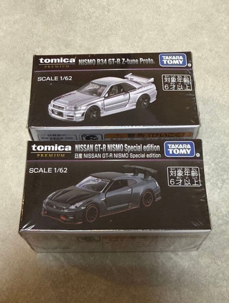 【限品定】トミカ プレミアム ジャパンモビリティショー GT-R ２台セット
