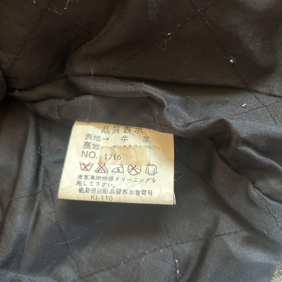 foorstep ライダース 革ジャン 牛革 エイジング ヴィンテージ Mサイズ