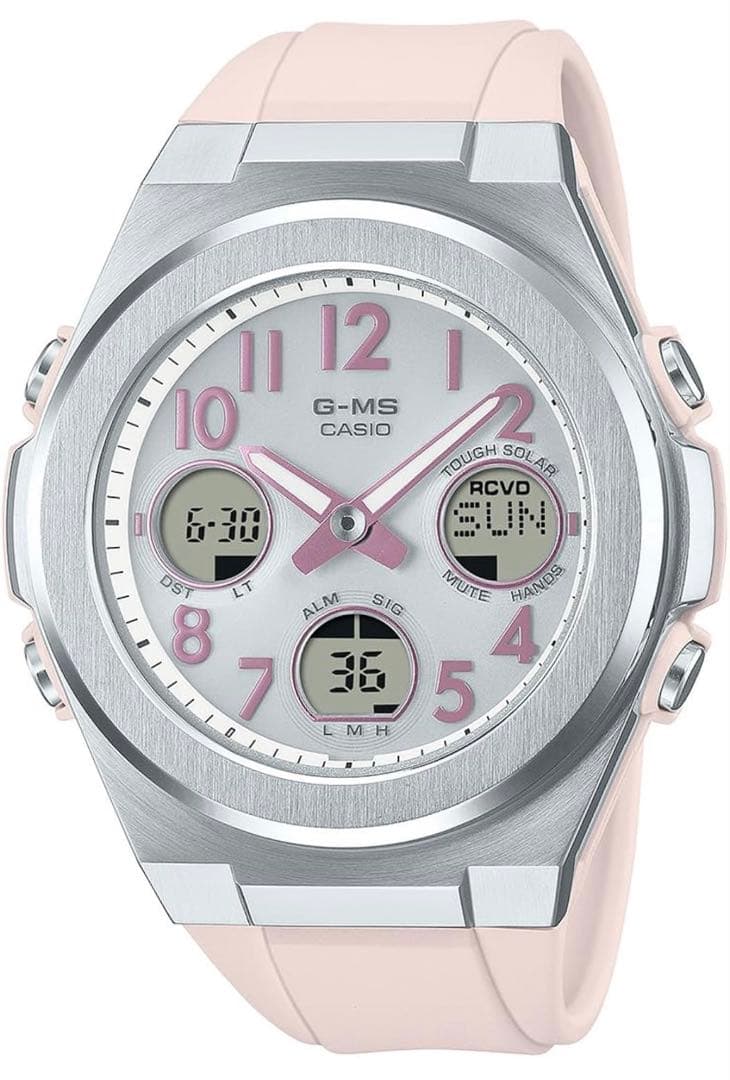 ベイビージー G-MS MSG-W610-4AJF レディース ミュートピンク BABY-G G-MS ジーミズ MSG-W610-4AJF レディース 電波 ソーラー