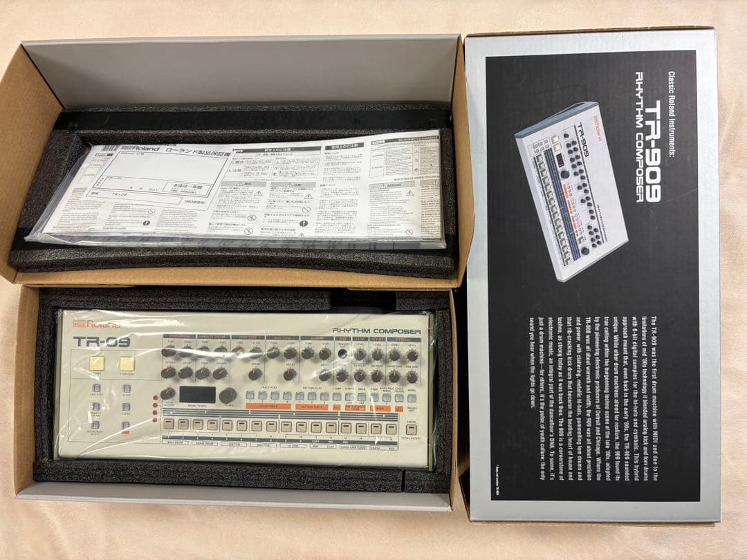 Roland TR-09 リズムコンポーザー　rolandboutique
