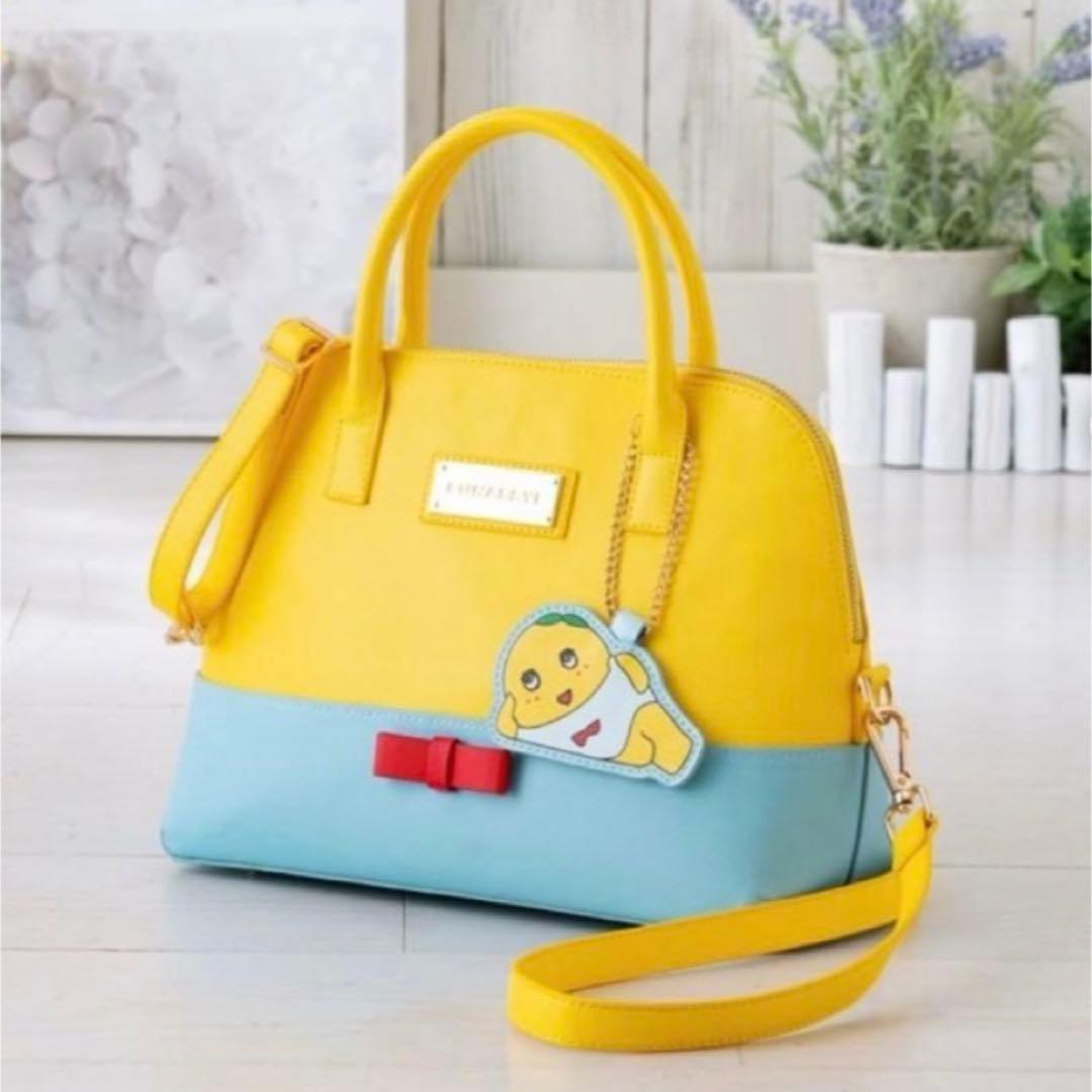 FUNASSYIバッグチャーム付き2WAY ハンドバッグ ふなっしー 新品 FUNASSYIバッグチャーム付き2WAY ハンドバッグ ふなっしー 新品 - メルカリ