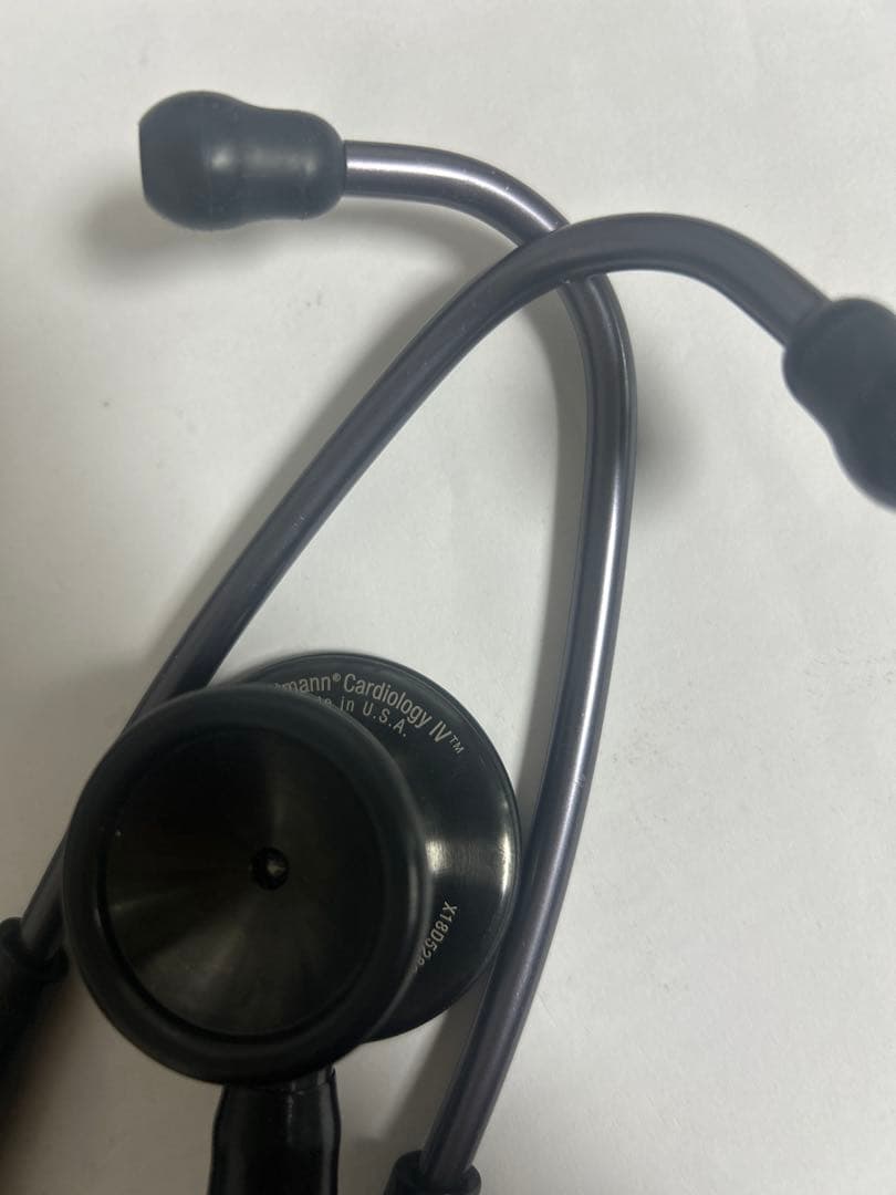 カーディオロジー4 聴診器　リットマン　ブラック　大幅値下げしました。