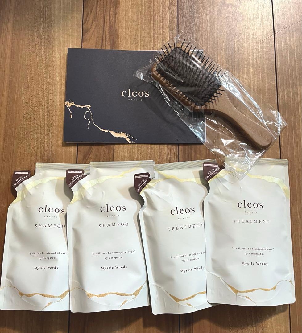 クレオズ詰め替え用シャンプー トリートメント 各4点