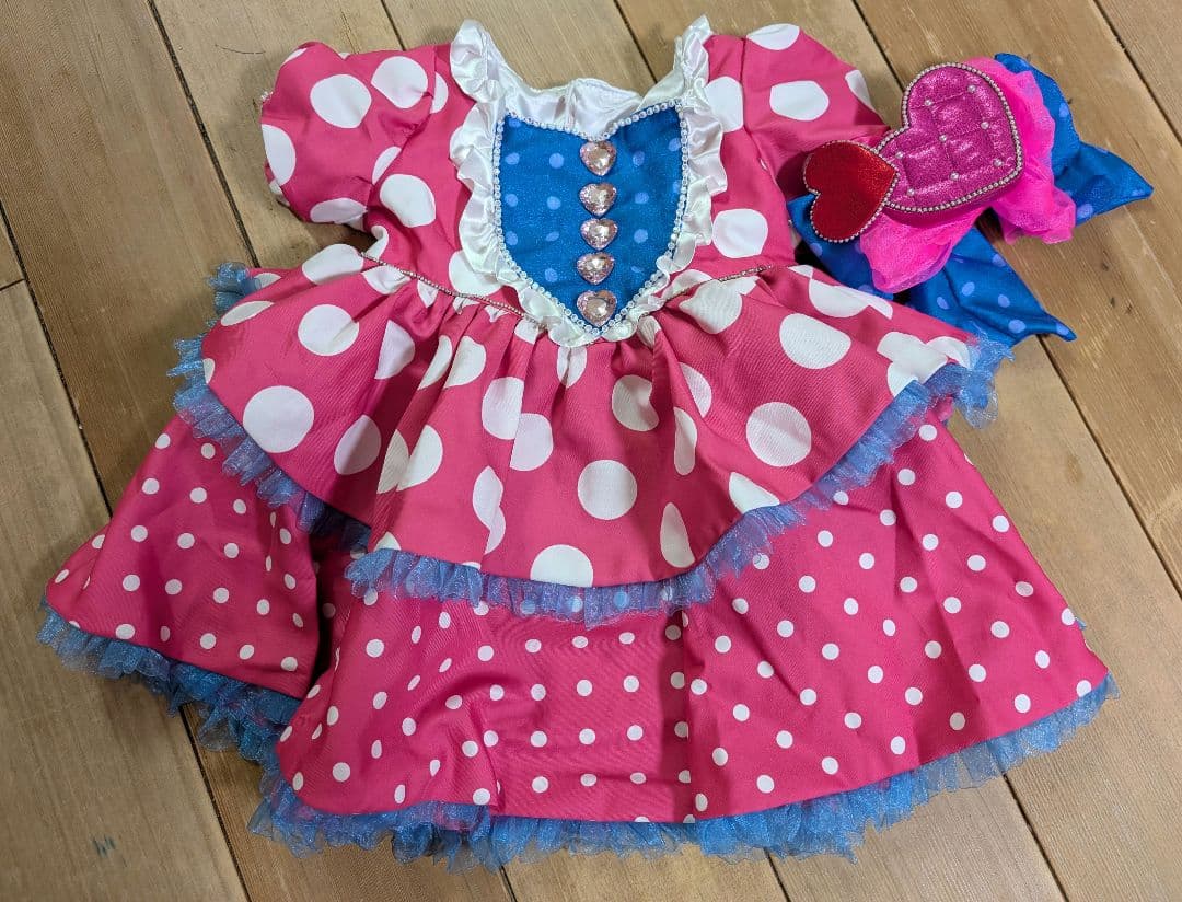 ディズニー　パルパルーザ　ミニー風衣装　110cm