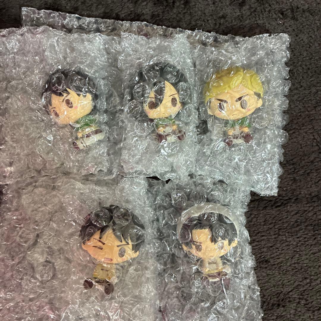 一番くじ　進撃の巨人　～壁の外の世界～　I賞　ちょこのっこフィギュア　5種