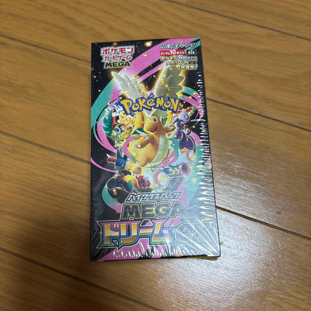 MEGA ドリームex シュリンク付きBox 1箱 ポケモンカード