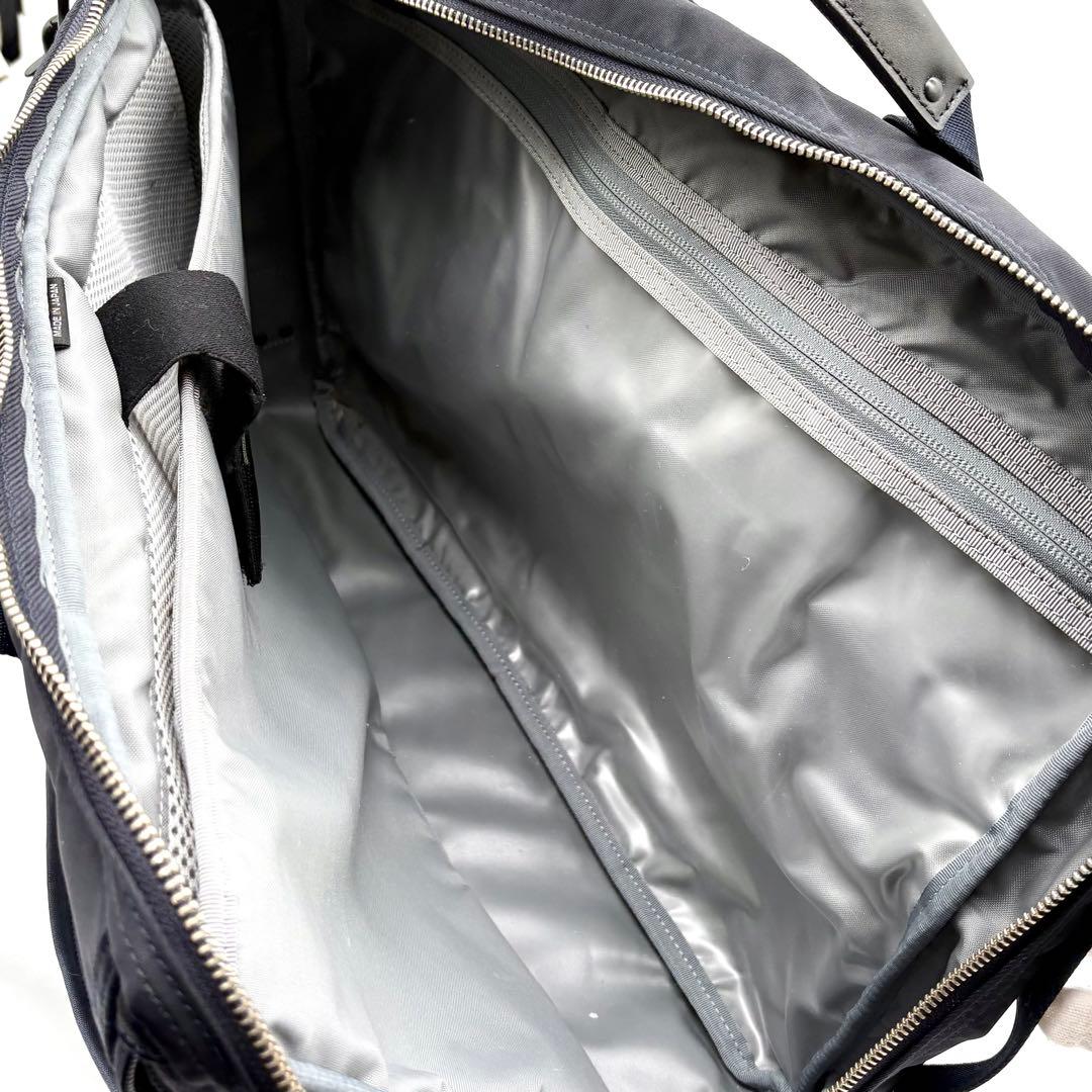 極美品】ポーター リフト 3way ビジネスバッグ リュック A4可 ネイビー