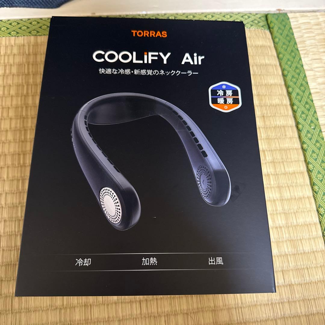 TORRAS COOLIFY Air ネッククーラー ブラック