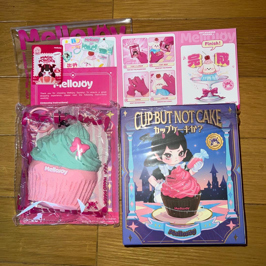 メロジョイ mellojoy スクイーズ カップケーキか？ ミントキス - メルカリ