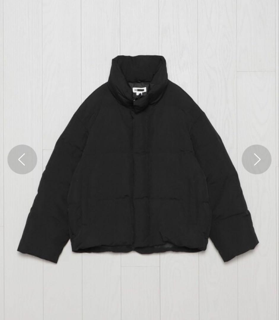 ナイロン ダウンジャケット　ブラック　M