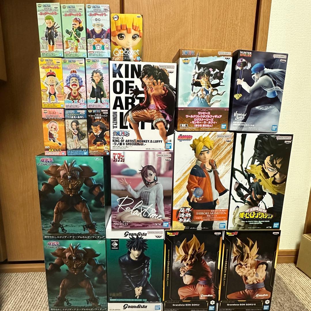 ジャンプ系　プライズフィギュア　21体まとめ売り