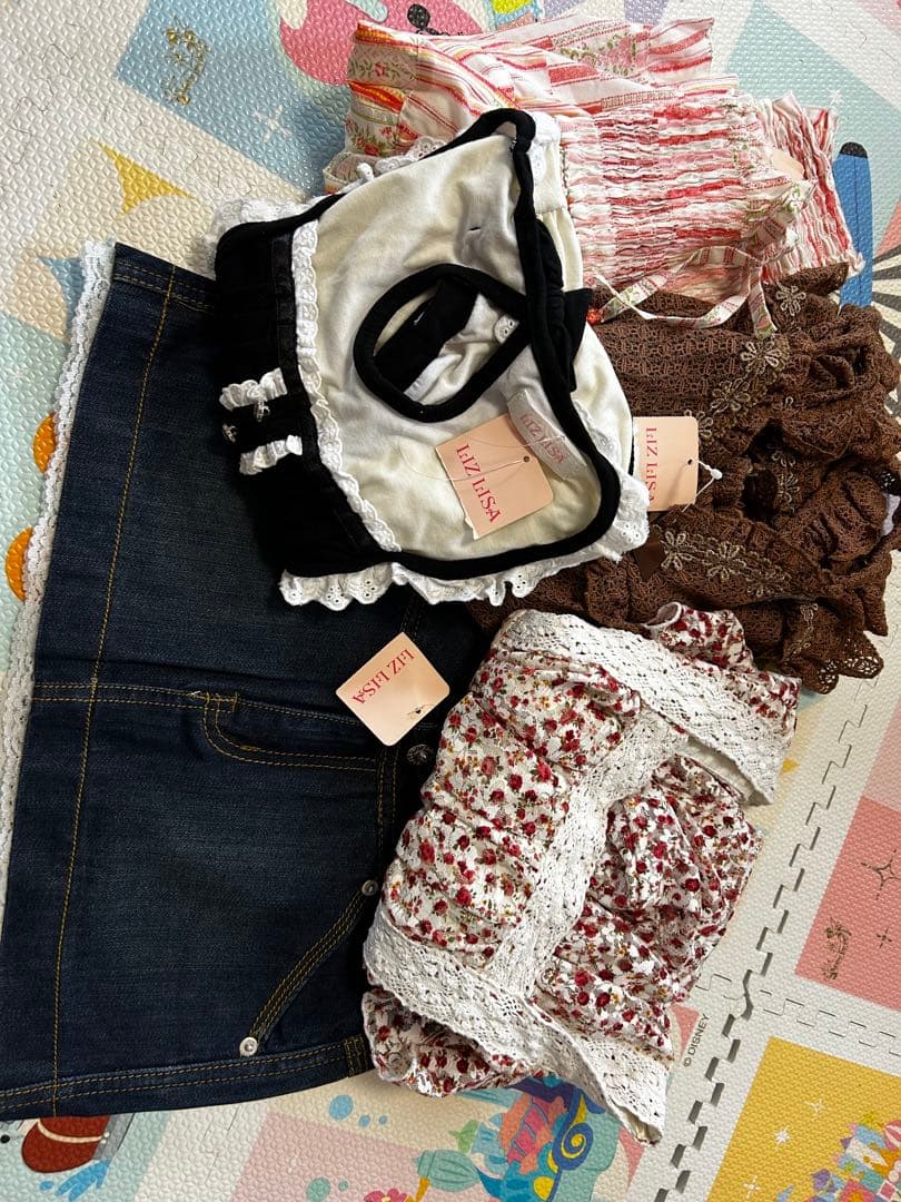 Liz Lisa デニムミニスカート トップス 5点セット