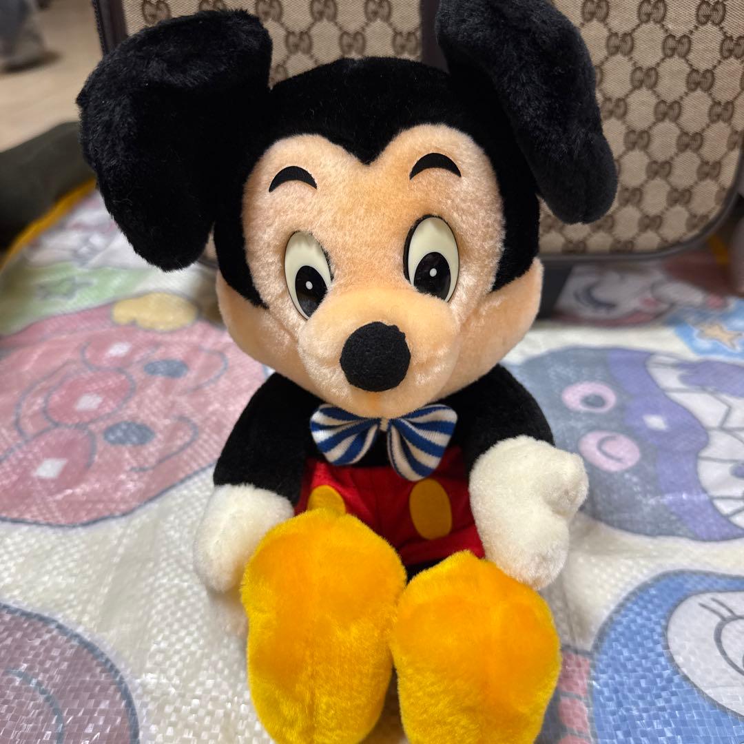 激レア★　ディズニーランド初期　ミッキーのぬいぐるみ