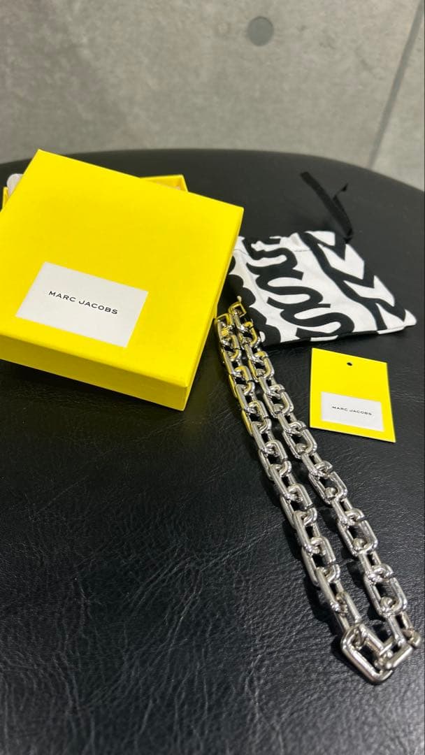 【佐藤健さん着用】MARC JACOBS シルバーメタル ネックレス