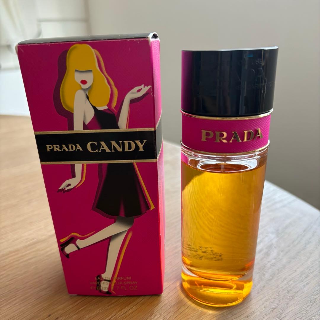 ほぼ満タン　Prada Candy Eau de Parfum 80ml 楽天市場】プラダ PRADA キャンディ シュガー ポップ オードパルファム
