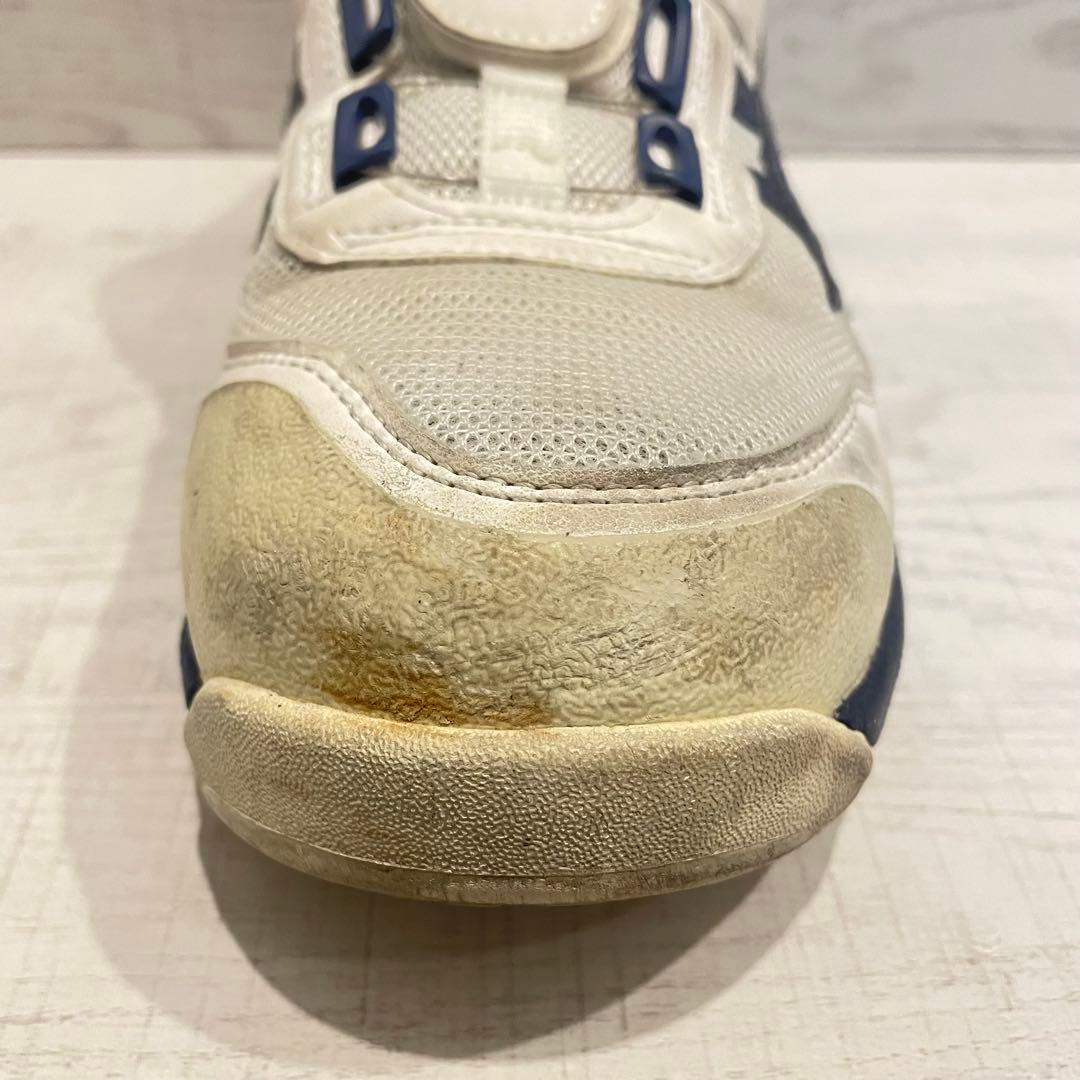 アシックス] 安全靴 作業靴 ウィンジョブ CP209 BOA 白 紺 中古 - メルカリ