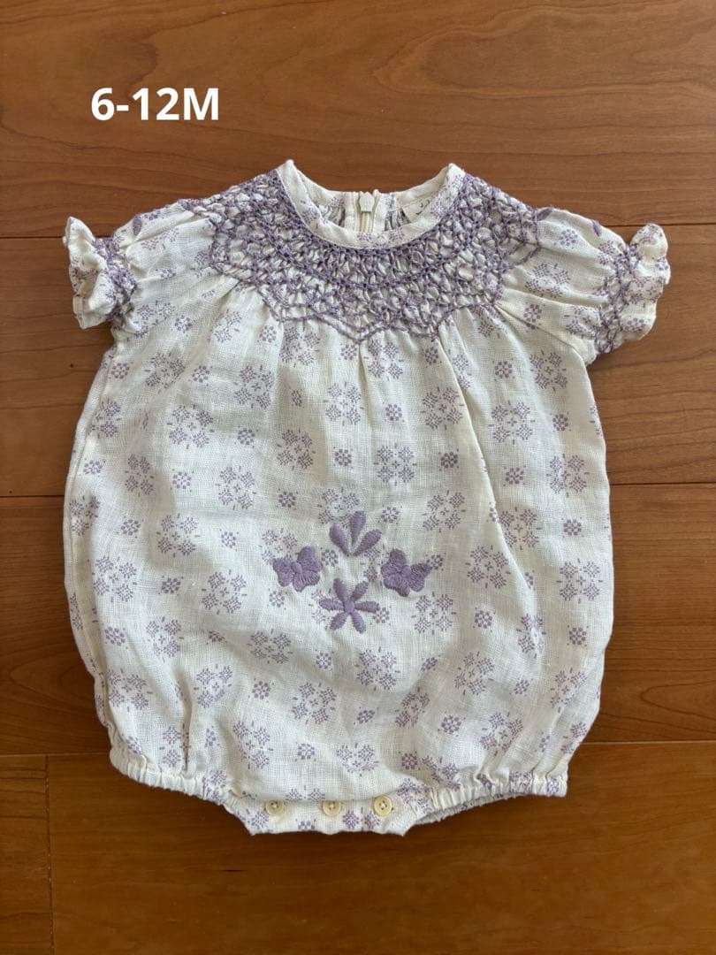 Apolina Cece Bubble Romper 6-12M ロンパース