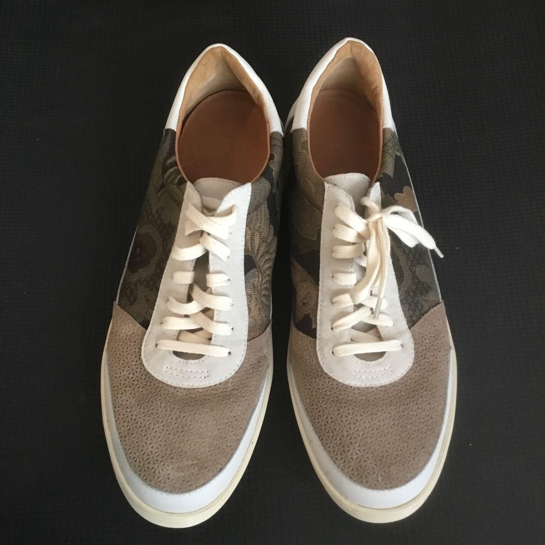 27.5㎝ DRIES VAN NOTEN スエード　レザースニーカー　美品