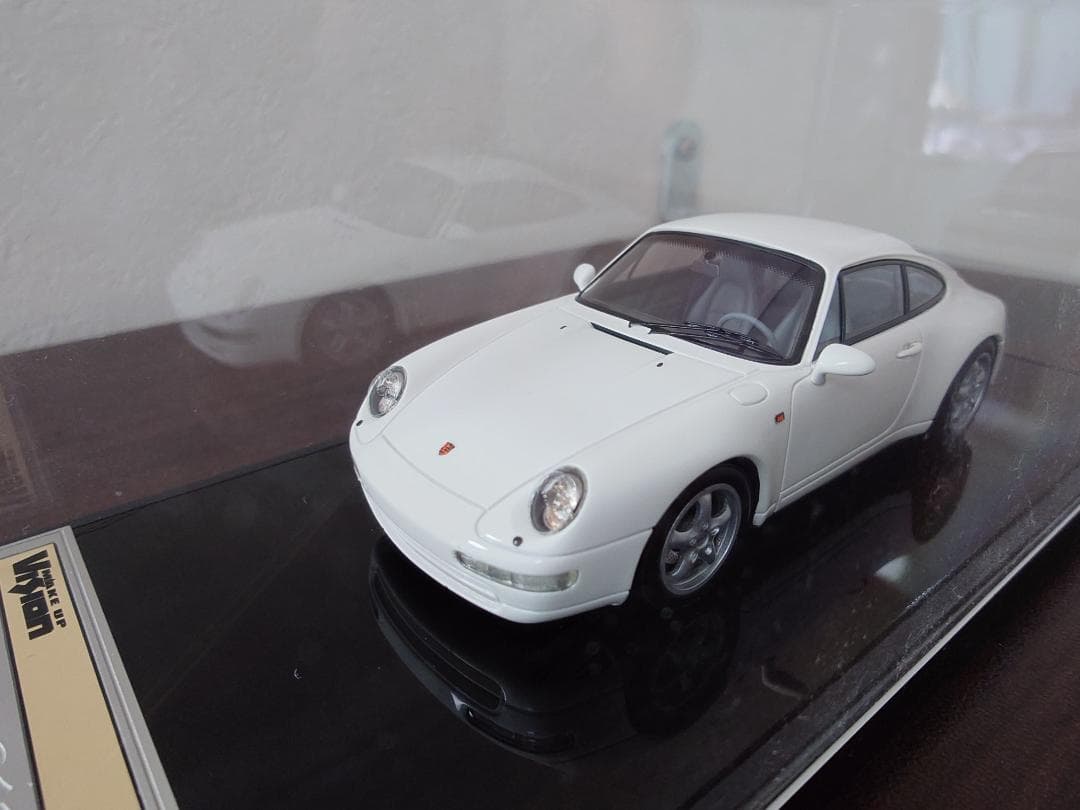 Make Up VISION ポルシェ 911 993 1/43 ホワイト VISION 1/43 ポルシェ 911 (993) カレラ RS 1995 日本仕様 ホワイト