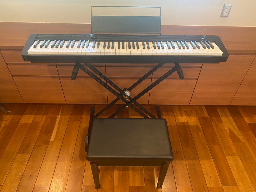 【美品】電子ピアノ Privia ブラック PX-S1100BK 88鍵盤