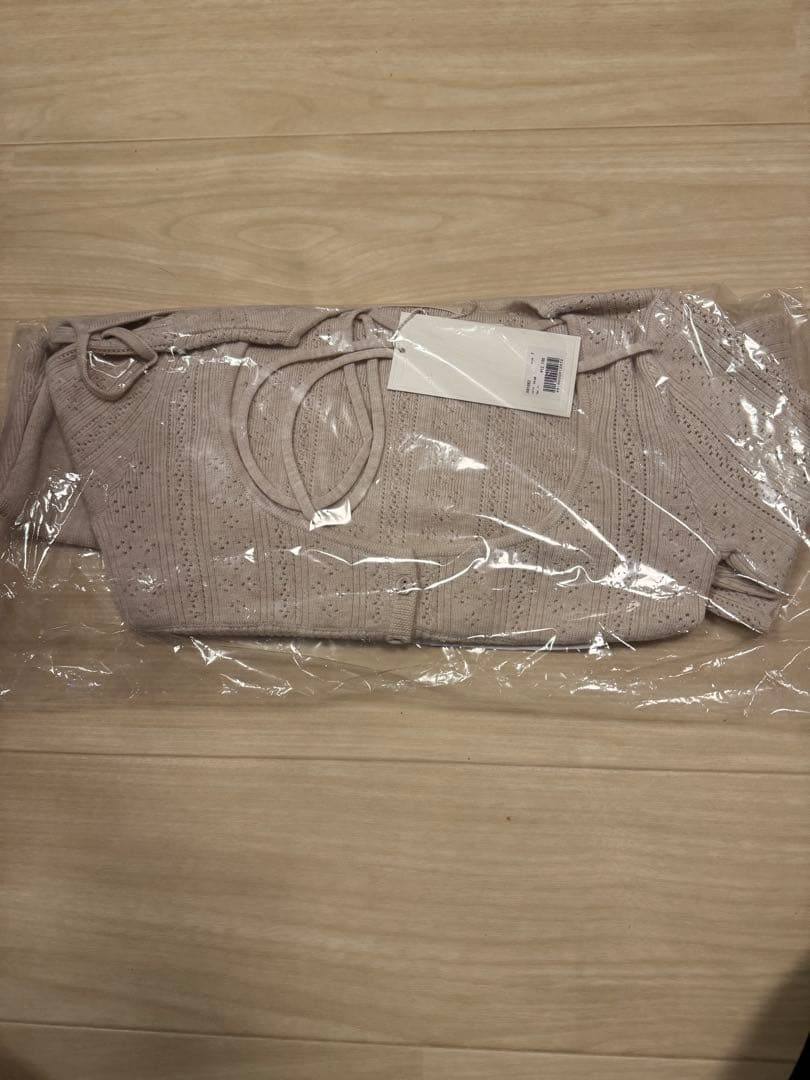 箱無し andmary Raelynn knit tops beige トップス