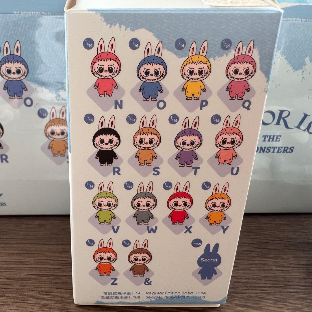 ラブブ シークレット【！】PIN FOR LOVE イニシャル アルファベット