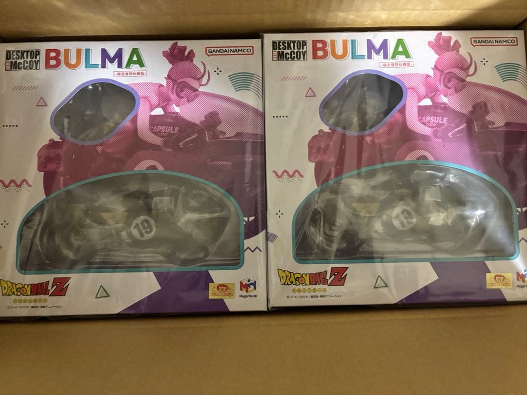 ドラゴンボール ブルマ バイクフィギュア 2個セット