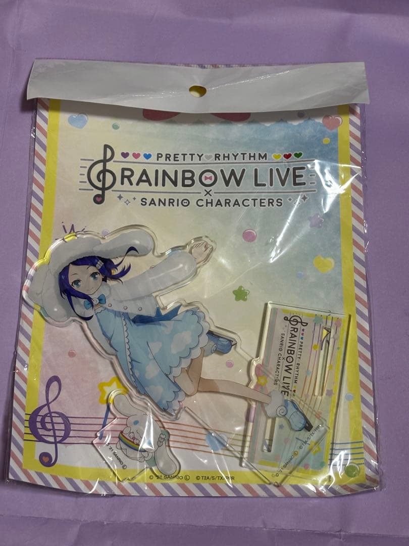 サンリオ プリティーリズム レインボーライブ ビッグアクリルスタンド
