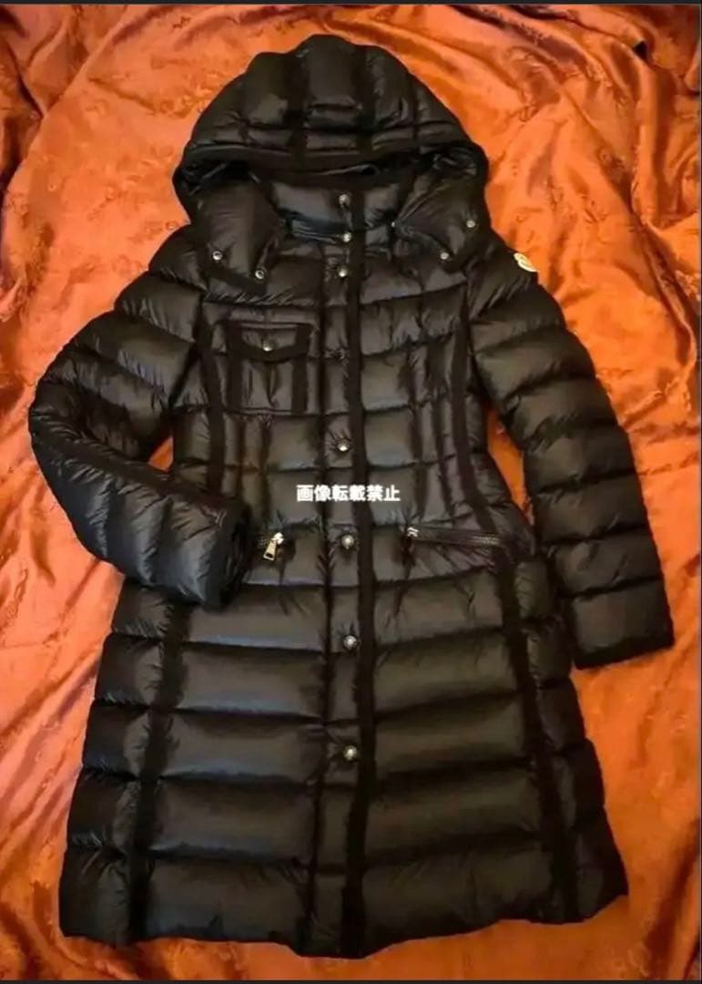 美品✨ MONCLER最新型DISTモンクレールエルミンヌダウンジャケット黒紺0