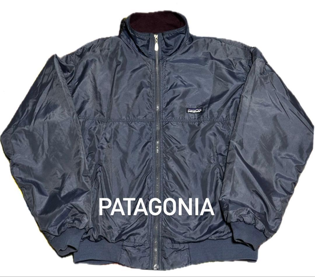 80s 90s パタゴニア　シェルドシンチラ　シェルドキャプリーンジャケット