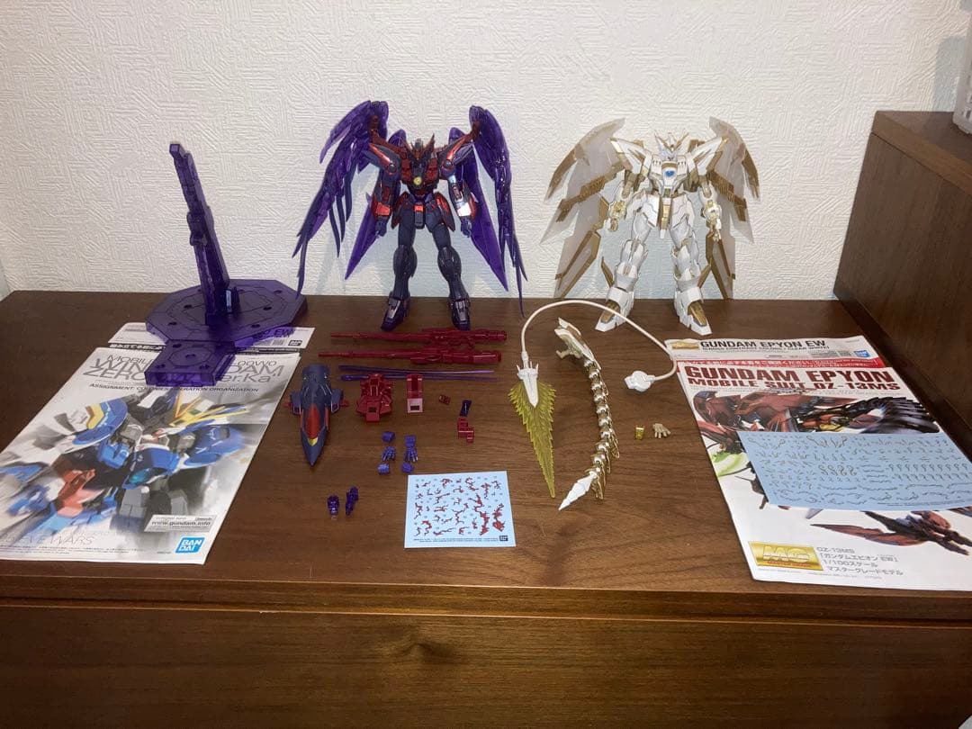 MG 1/100 ウイングガンダムゼロEW ガンダムエピオン　限定カラー　セット