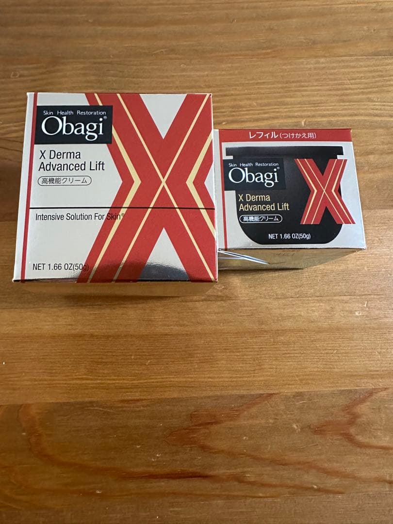 ＊新品未使用未開封＊オバジX ダーマクリーム50g本体＋付け替えセット